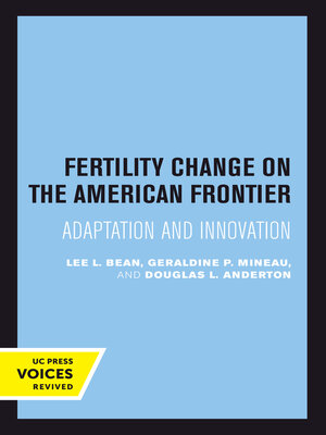 cover image of Fertility Change on the American Frontier